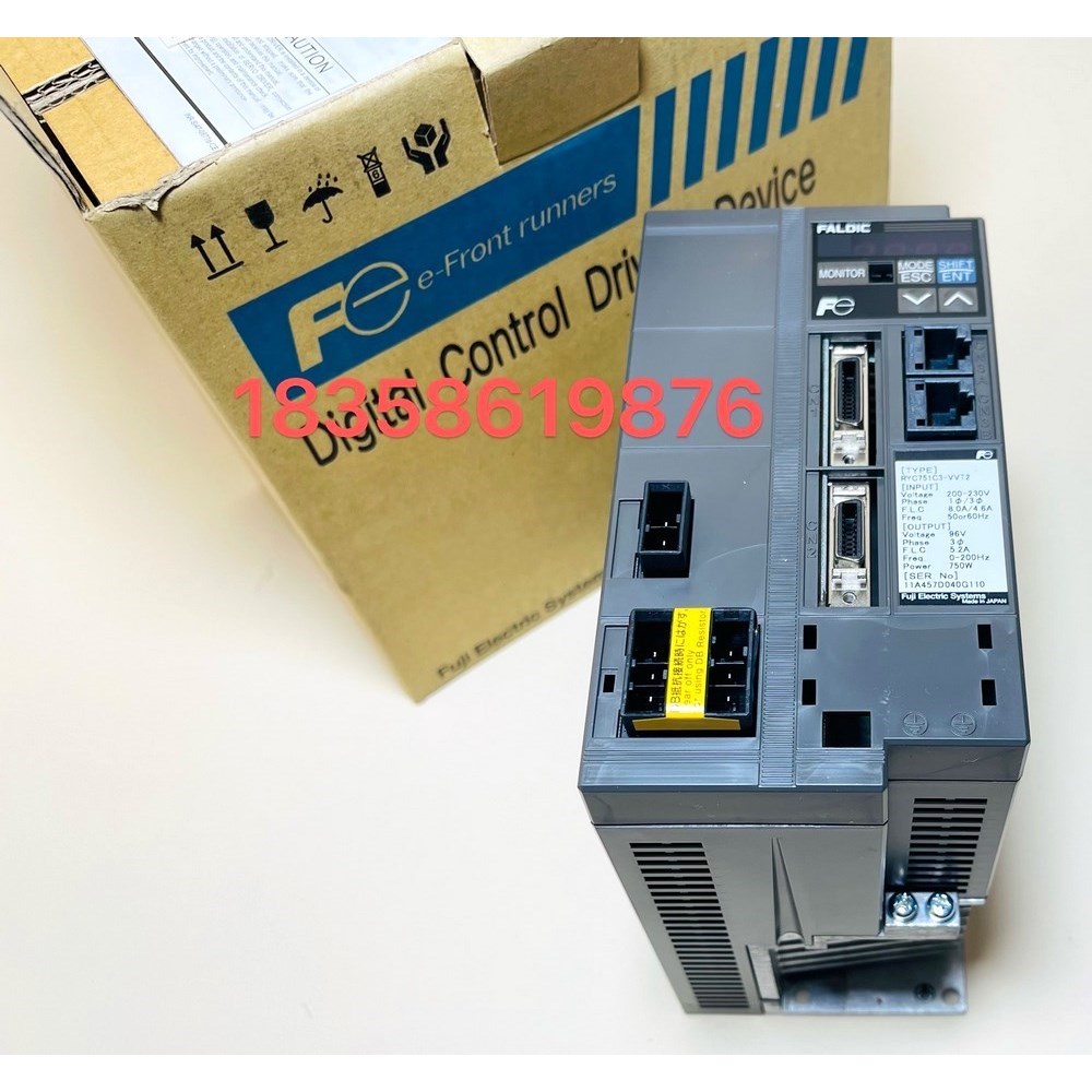 FUJI富士RYC751C3-VVT2750W伺服驱动器 议价