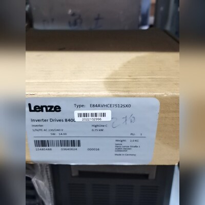 伦茨变频器E84AVHCE7512SX0 现货 议价出 议价