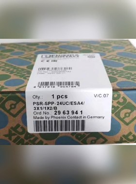 菲尼克斯安全继电器PSR-SPP- 24UCESA4 议价