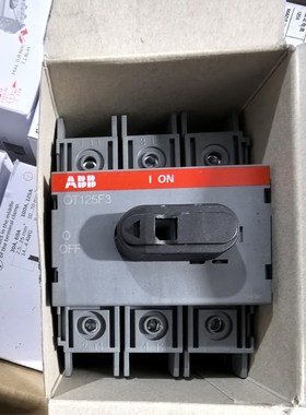 ABB 隔离开关 OT125F3  1SCA 议价