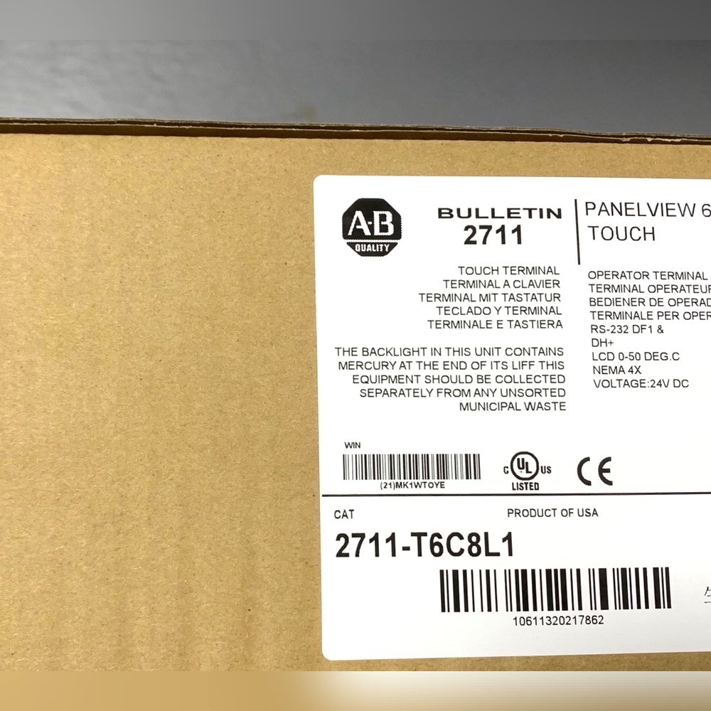 2711-T6C8L1 未拆封现货 标价 议价