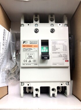 原装FUJI富士 塑壳断路器BW125RAGC 2P 15 议价