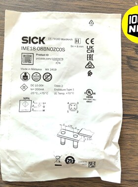 原装 SICK西克 IME18-08BNOZCOS 议价