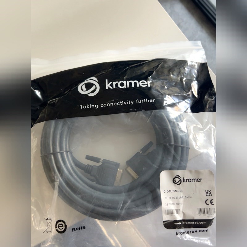 克莱默进口10米DVI电缆双公头有3条 议价