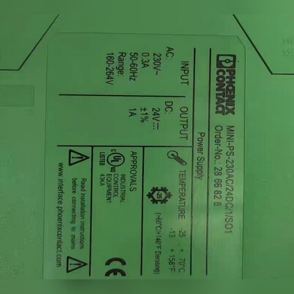 菲尼克斯电源 MINI-PS-230AC241S 议价