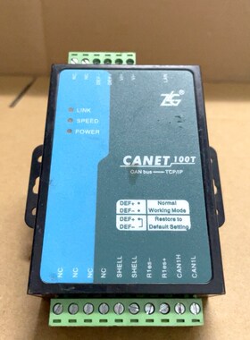 ZLG周立功CANET 100T V1.12实物拍摄成色 议价