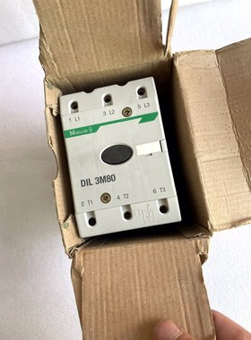 原装金钟穆勒接触器DIL3M80 DIL 3M80 38 议价