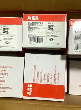 ABB漏电保护断路器GSH204 AC-D100.03 数 议价
