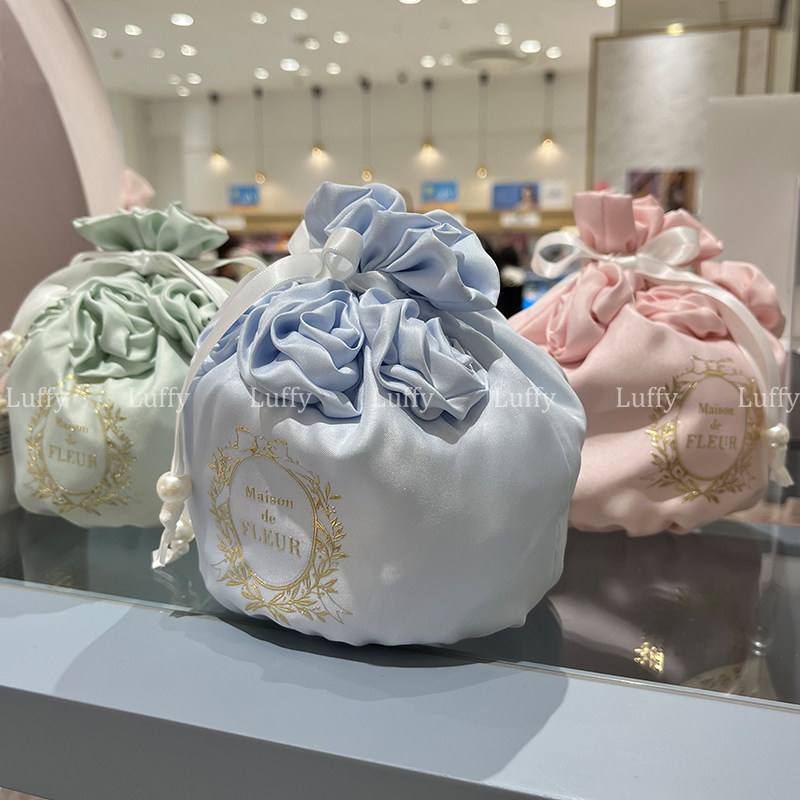maisondefleur花朵抽绳收纳袋