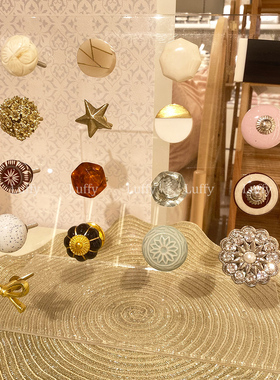 日本Francfranc复古精美抽屉小拉手柜门拉手单孔小抽屉把手