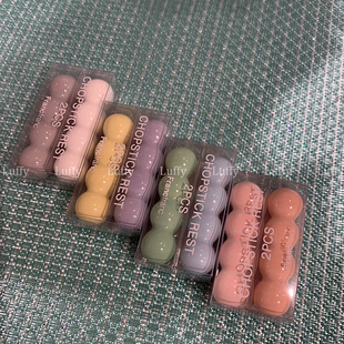 日本francfranc彩色陶瓷筷子托筷子架