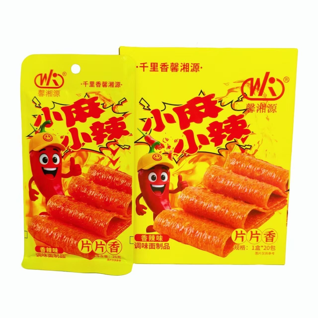千里香馨湘源片片香棒棒26g香千里香馨湘源小麻小辣海苔味辣条