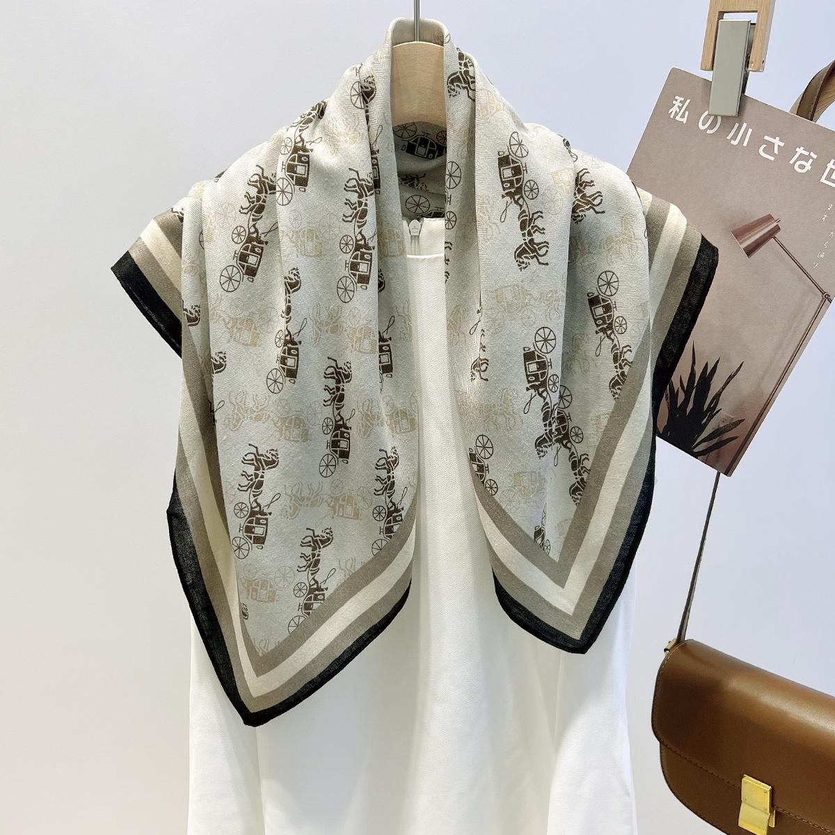 牛仔马车法式复古百搭