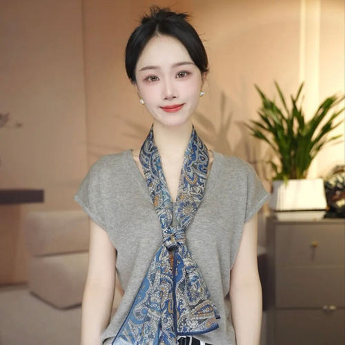 2025夏季新款丝巾女薄款西丽纱