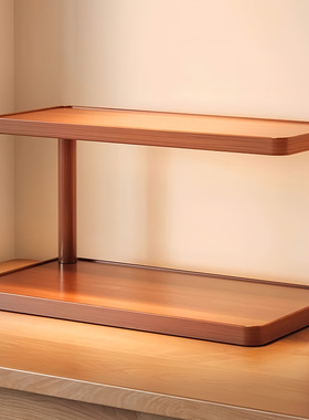 桌面置物架杯子收纳架子餐桌台面工位水杯咖啡杯茶具桌上小型杯架