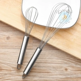 Кухонный ручной миксер для яиц из нержавеющей стали, бытовой мини-смеситель для яиц для выпечки, взбиватель для взбивания сливок