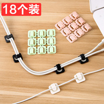 Fixed wire of wire manager, no nail, wall paste, no mark, storage and arrangement, wire clip, wire clip, wire clip, self-adhesive clip