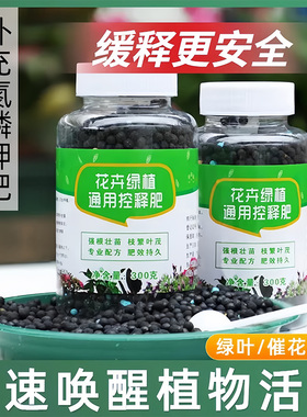 绿植花卉缓释肥发财树绿萝通用控释肥料植物颗粒花肥氮磷钾复合肥
