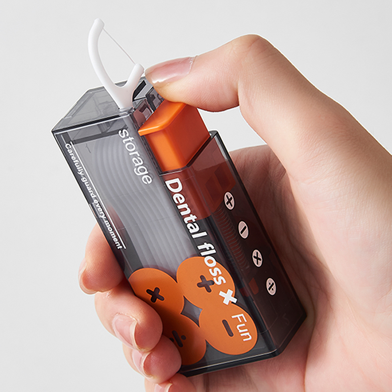牙線盒家用高檔便攜式牙線收納盒