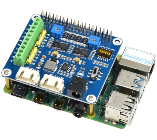 라즈베리 파이 제로 W|3B+|4B 스테퍼 모터 드라이버 보드 양방향 스테퍼 모터 DRV|HR8825 모듈