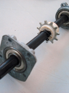 美捷伦余特兄弟封口机原厂配件SF150FRD1000输送带链轮轴组件轴承