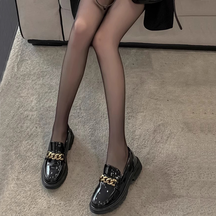 黑丝光腿神器春秋空姐灰透肤丝袜