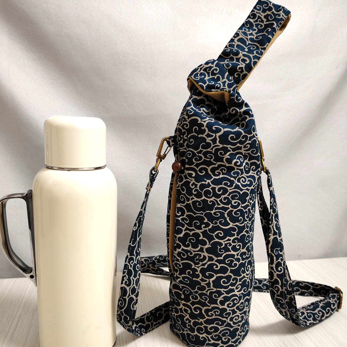 传家壶迷你保护套布袋斜挎收纳袋