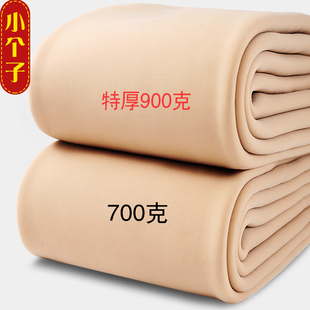 打底裤小个子700厚光腿神器女北方春肉色加绒短款高腰连裤袜0121e