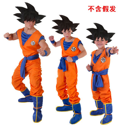 七龙珠电影儿童成人悟空服