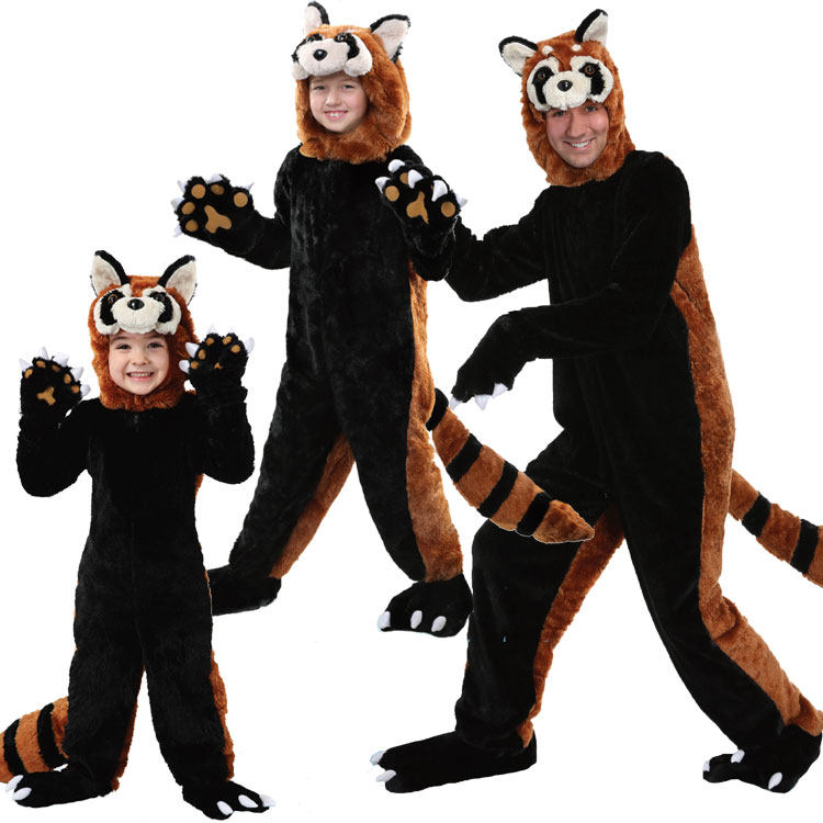 cos小熊猫万圣节舞台表演成人