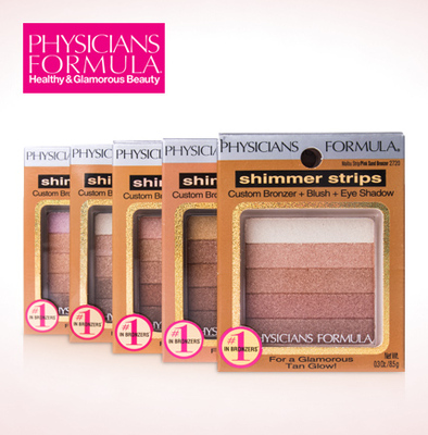 kath推荐 美国Physicians Formula 5色高光/眼影/腮红/修容条盘