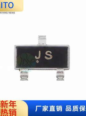 (10pcs)原装正品 BAS21 丝印JS SOT-23 250V 200mA 50ns 贴片开关