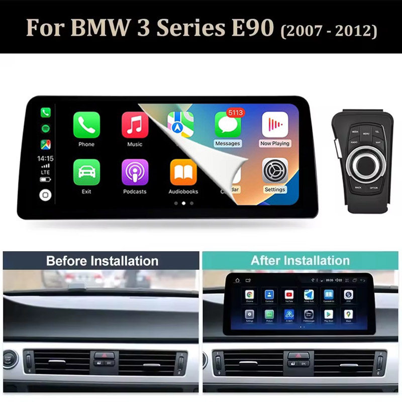 12.3寸2006-12款适用宝马3系E90 E92 E91 320i 318i安卓中控导航