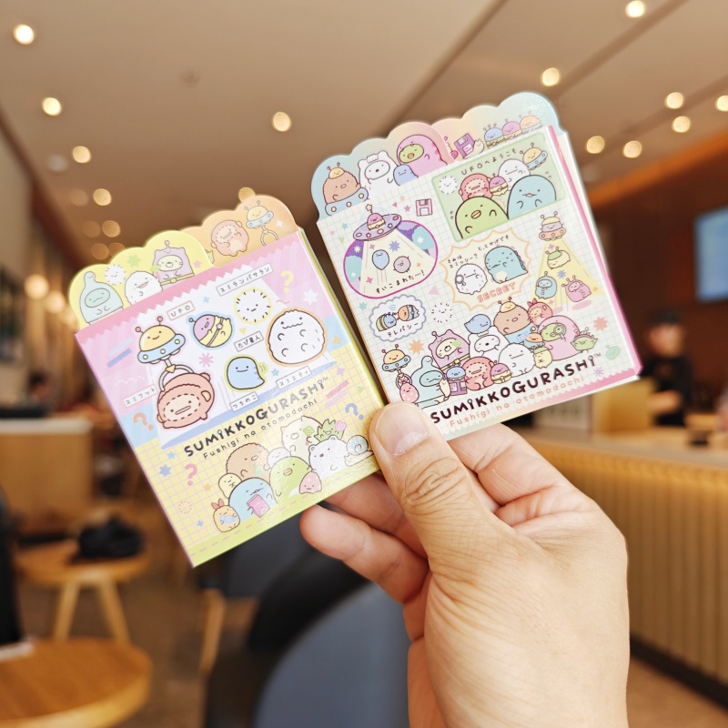 伊藤家可爱卡通角落生物便签本多功能留言本 4折本留言本