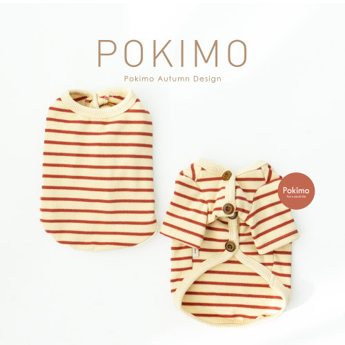 pokimo宠物衣服秋冬柔软原创蜜蜂