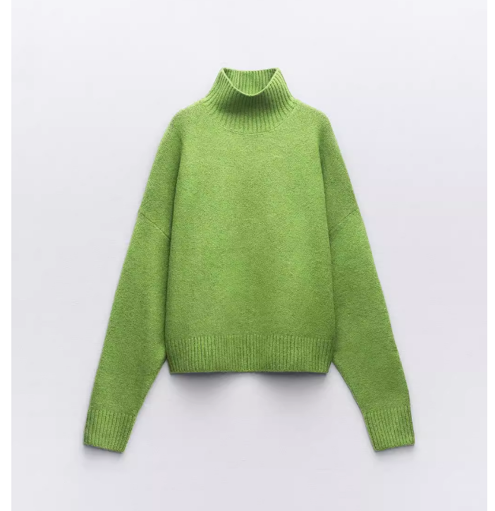 ZA家 新品 女装 2142/187 长袖立领针织衫 2142187 513