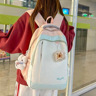 书包女生小学生2025新款原创ins小众双肩包韩系初中生大学生背包