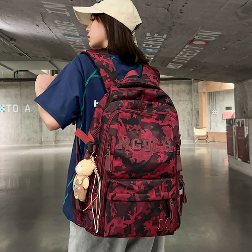书包初中生女生大容量韩版双肩包