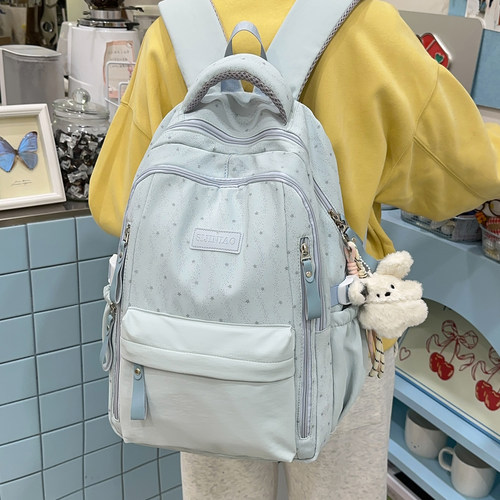 书包女生小清新少女百搭双肩包