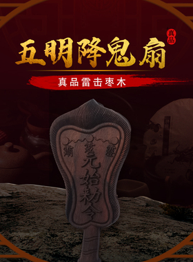 千年五明驱邪用品道家雷击木