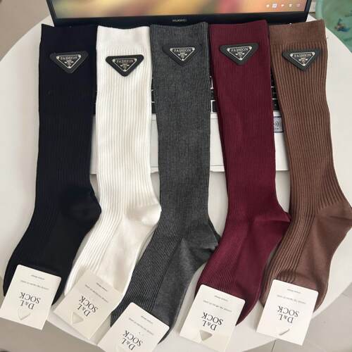 长筒袜JK秋冬浮雕纹纯黑