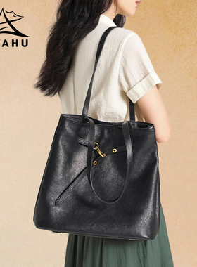 包包女2025新款时尚菜篮子水桶包女士单肩大容量通勤托特包手提包