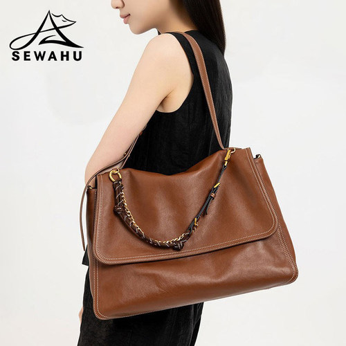 SEWAHU正品大容量通勤女单肩包