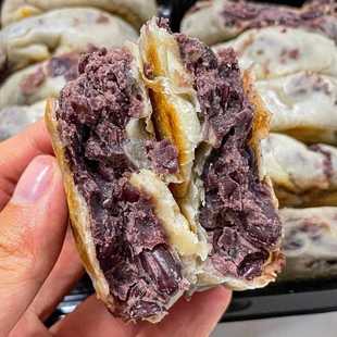 鞍山老太太红豆饼纸皮红豆饼即食零食小吃点心豆沙老式糕点软皮