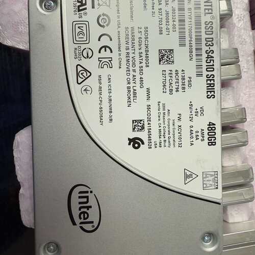 出英特尔 S4510 480G SATA 固态SSD--议价商品