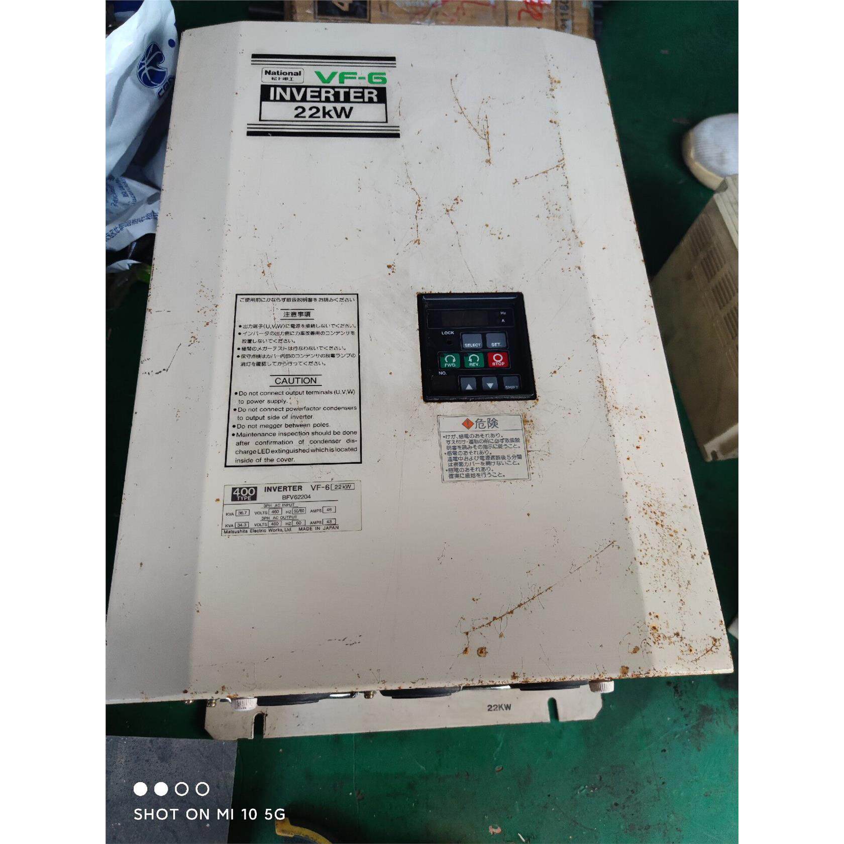 二手拆机！22kw，松下变