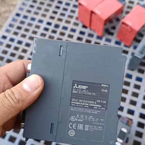 三菱PLC模块QJ71C24N-R2，二手拆机，成色如图，功--议价商品