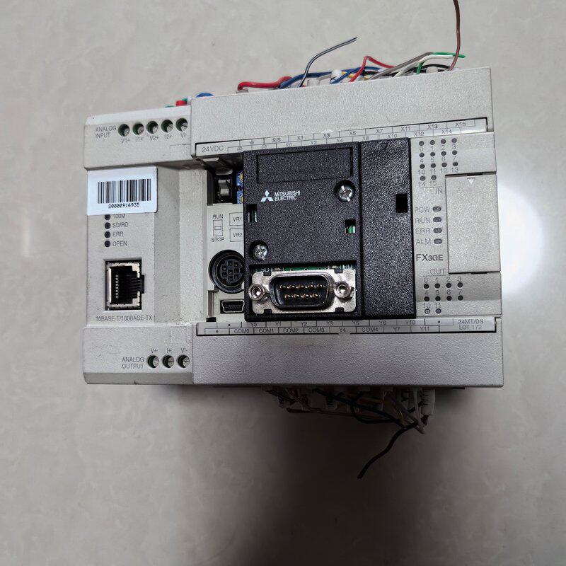 原装三菱PLC,型号FX3GE-24MT/DS。原装正品拆机--议价商品
