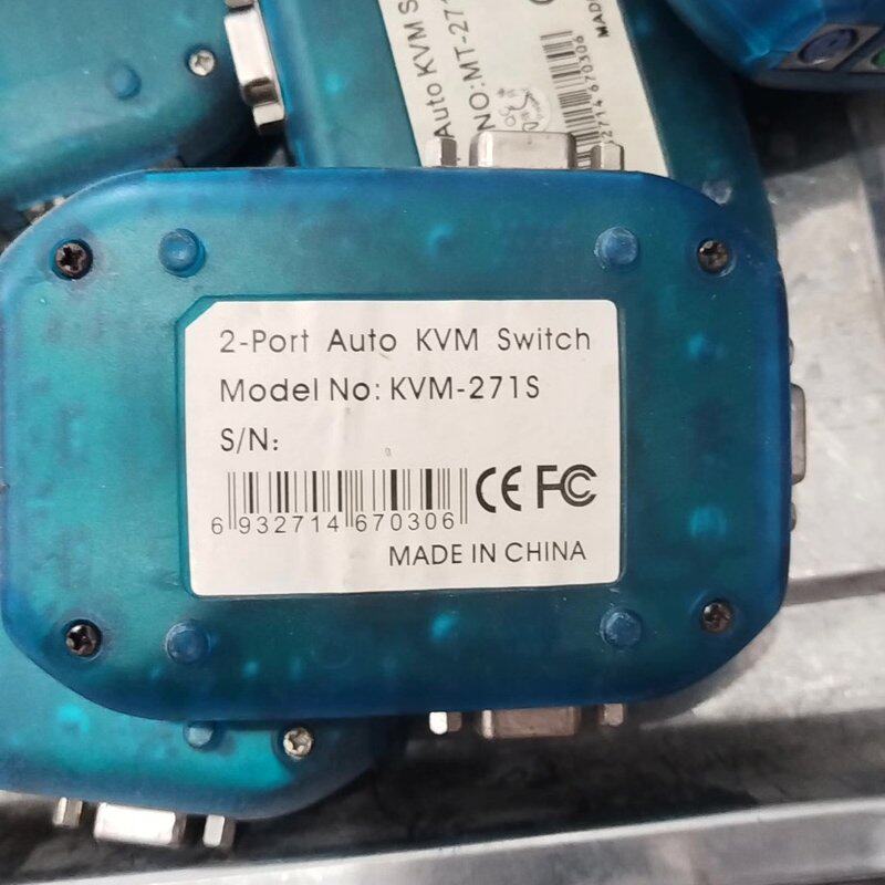 迈拓维矩2口自动KVM切换器,型号KVM-271S,支持PS--议价商品
