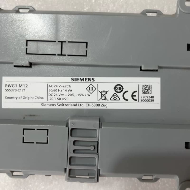 西门子RWG1.M12楼宇控制通讯通用DDC控制器,型号S5--议价商品